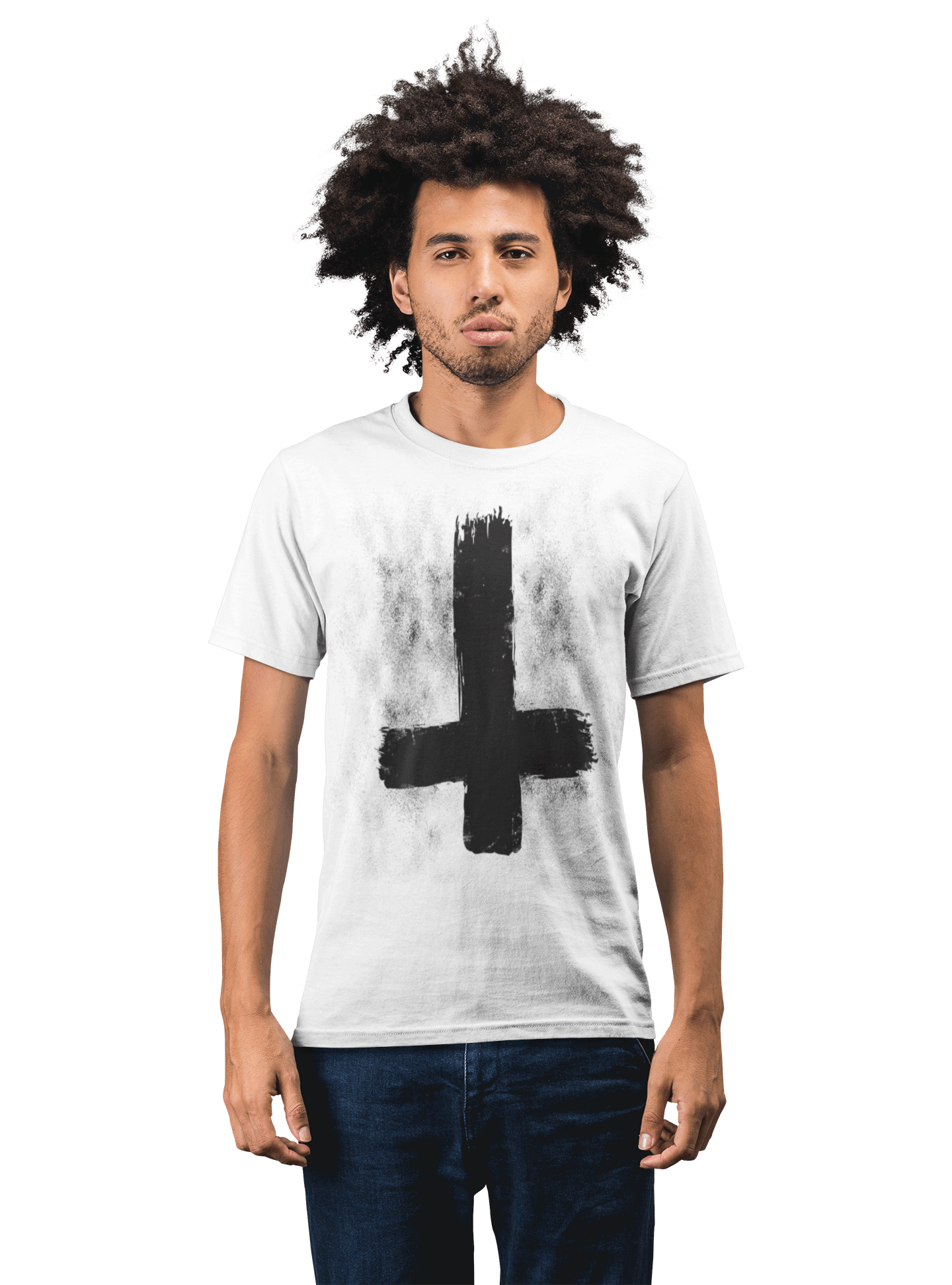 Inverted Cross Tee - Detention Apparel