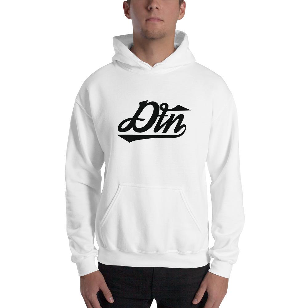 DTN White Hoodie - Detention Apparel